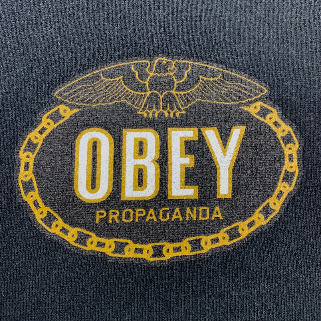 오베이 빅로고 블랙 후드집업  상품이미지2