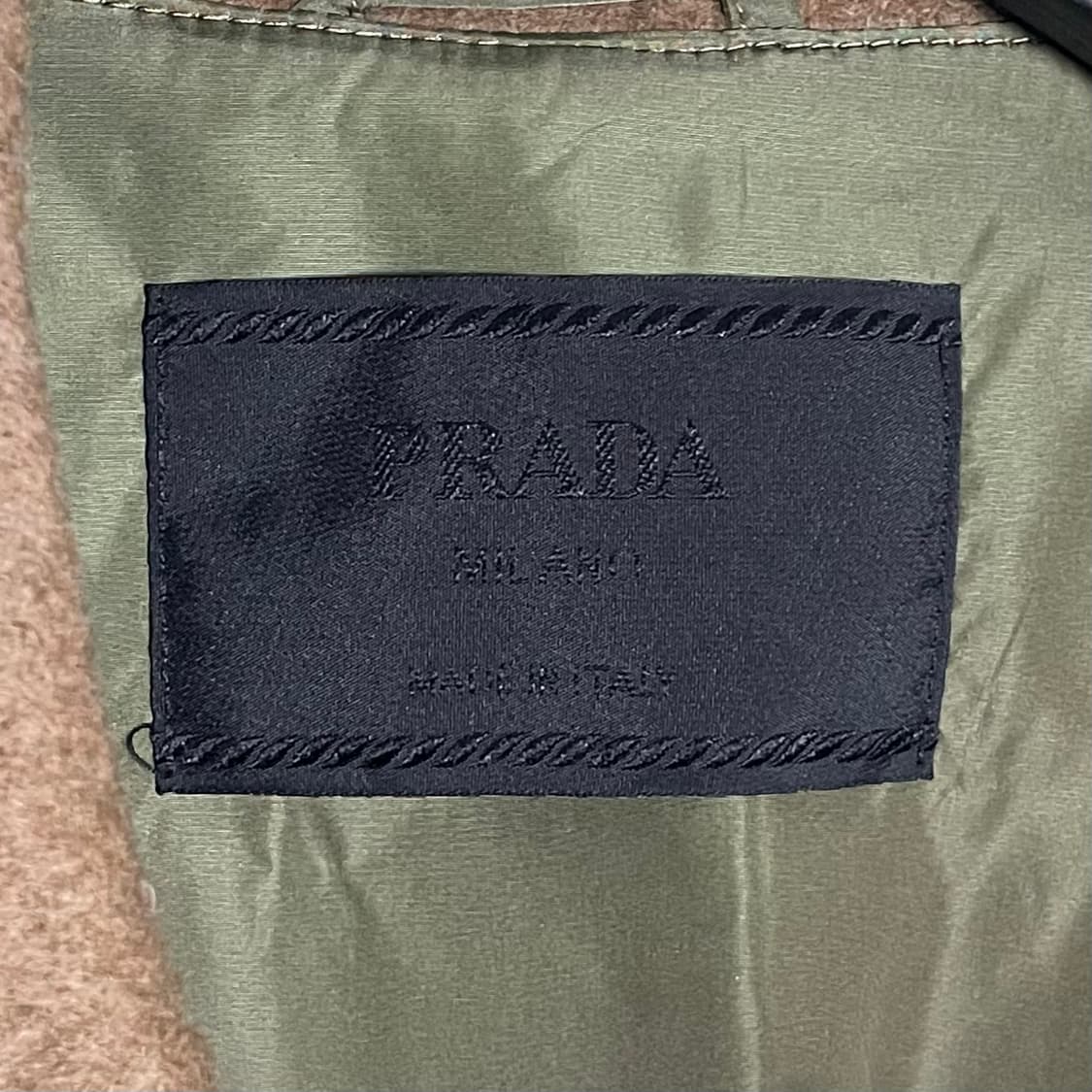 프라다 빈티지 울 디테일 롱 코트 (on.595) 상품이미지7