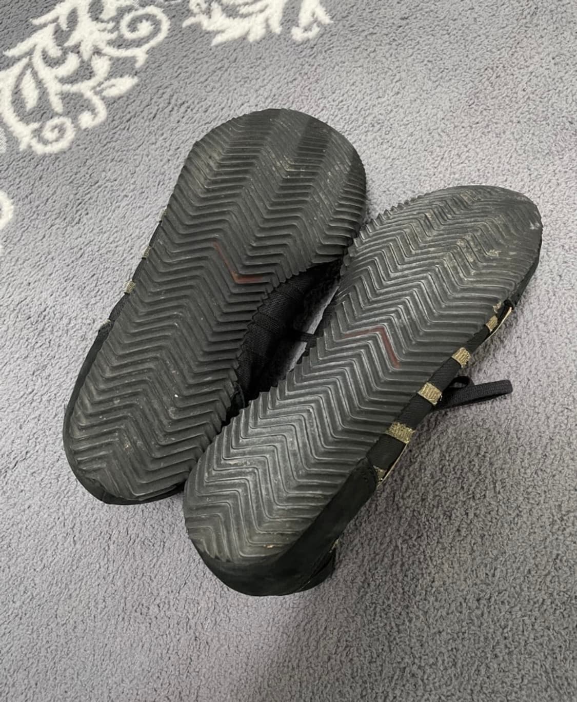 00's Dolce & Gabbana Gold-Stripe Suede S 상품이미지8