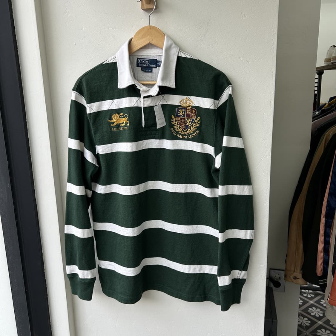 16913 - 폴로 랄프로렌 스트라이프 럭비티 상품이미지2