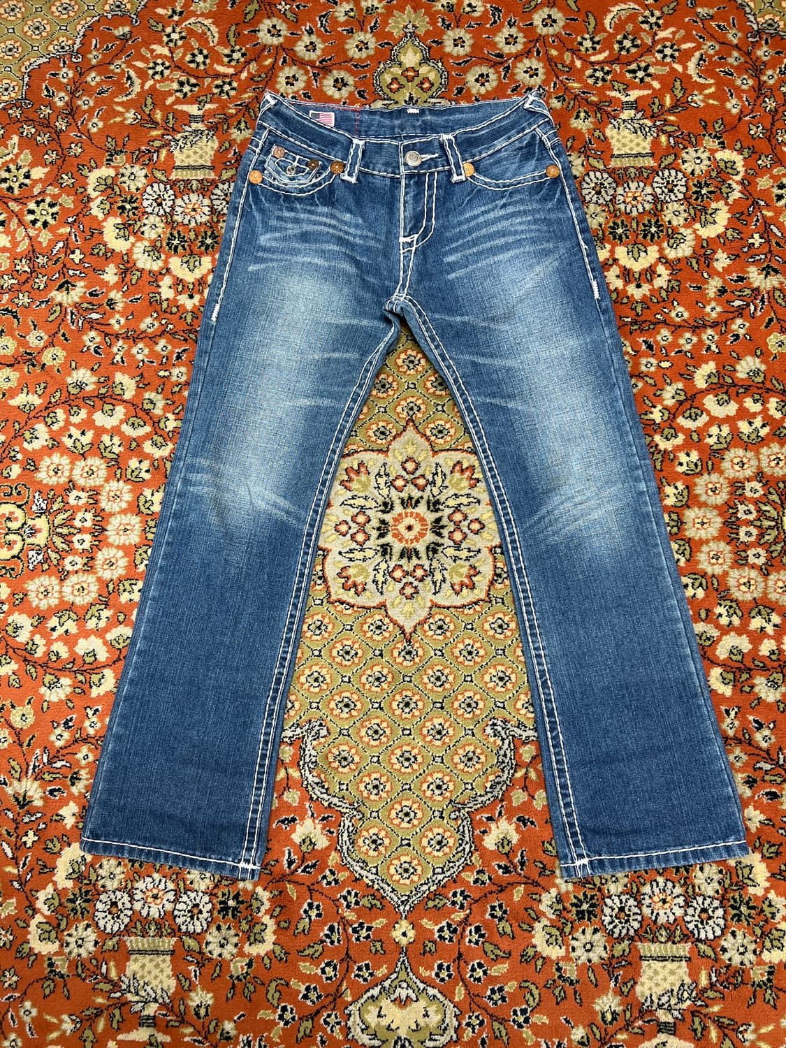 [32] 트루릴리전 빌리 슈퍼티 데님팬츠 상품이미지1