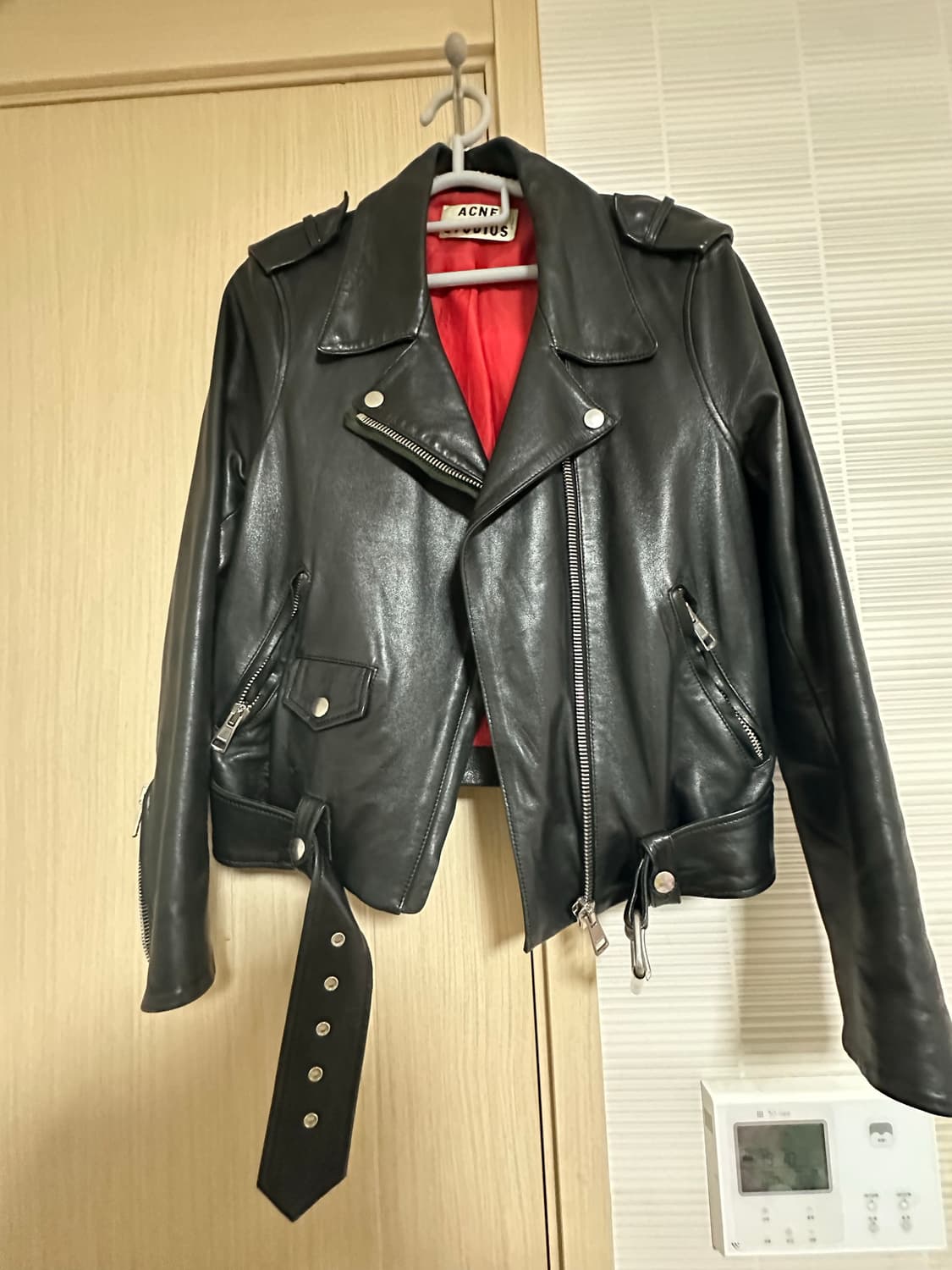 아크네스튜디오 레더 라이더 자켓 상품이미지1