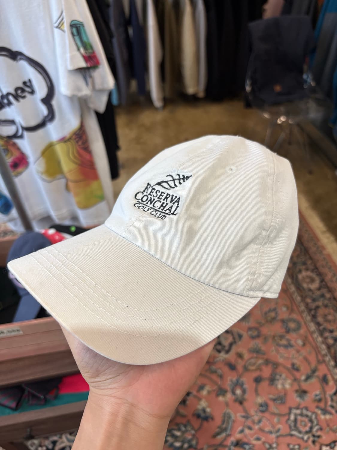 Vintage White cap 상품이미지2