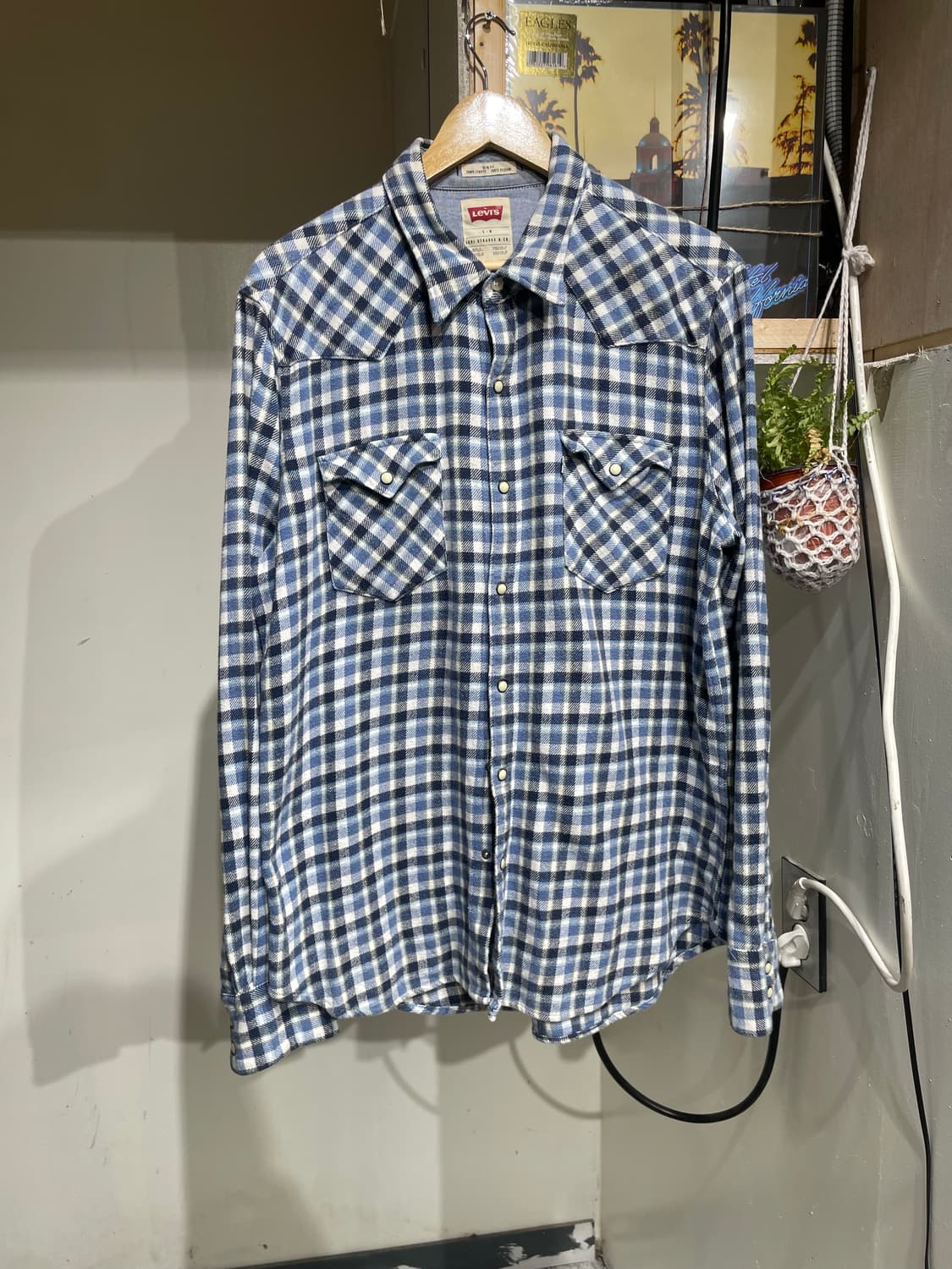 리바이스 체크 웨스턴셔츠 상품이미지2