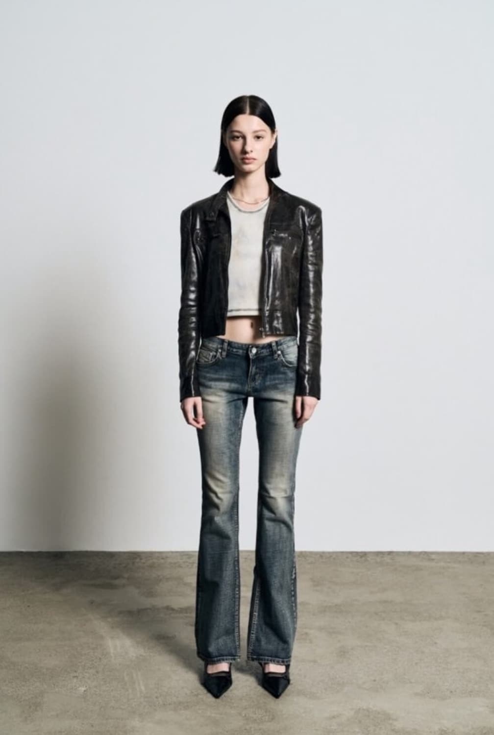 보헤미안서울 부츠컷 데님 블루 s 상품이미지1