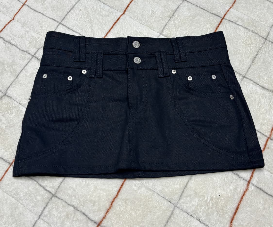 보헤미안 서울 더블 벨트 라인 미니스커트 M 상품이미지1