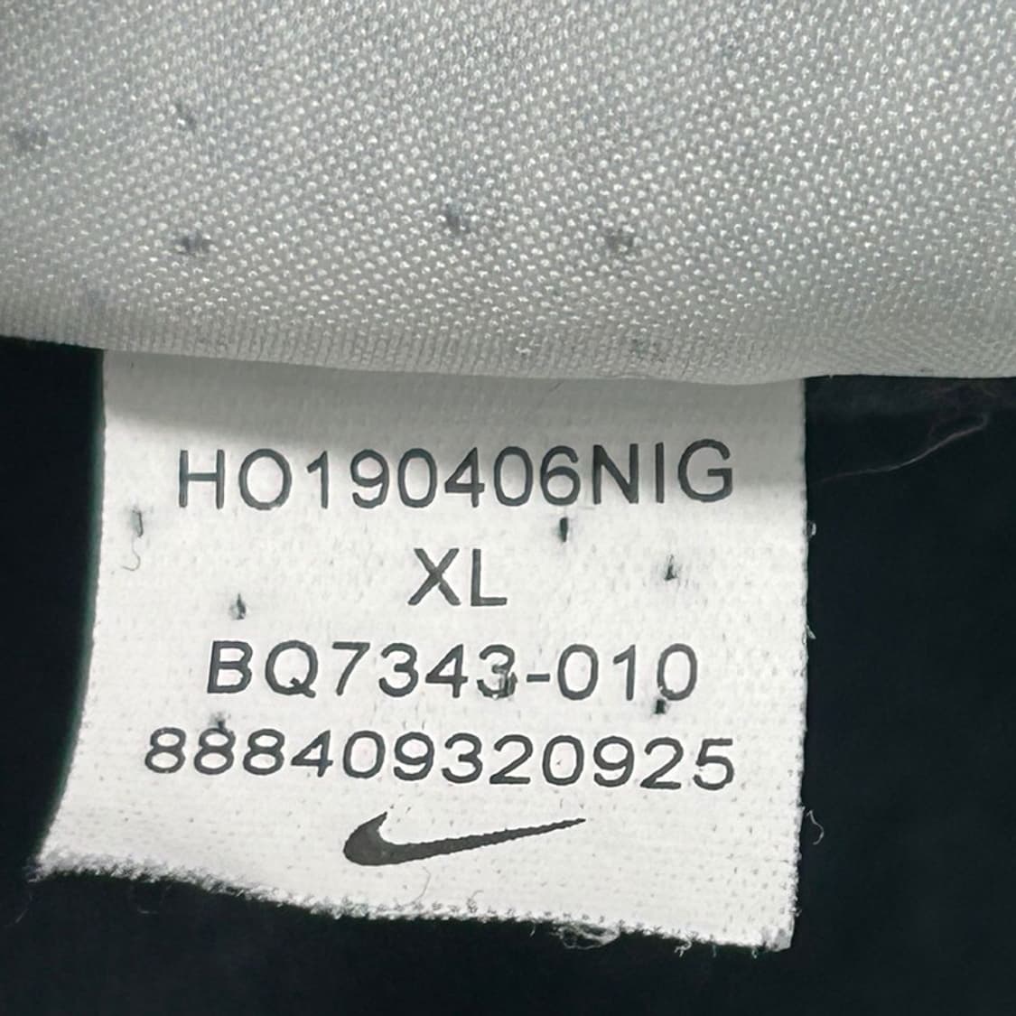 나이키 ACG 로고 반팔티 블랙 XL 상품이미지8