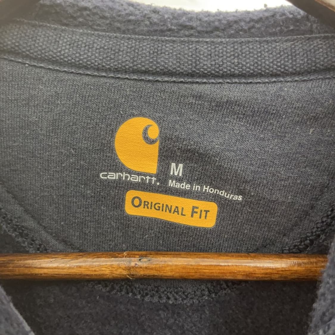 칼하트 빈티지 베이직 오리지날 핏 기모 후드집업 M C06852 상품이미지5