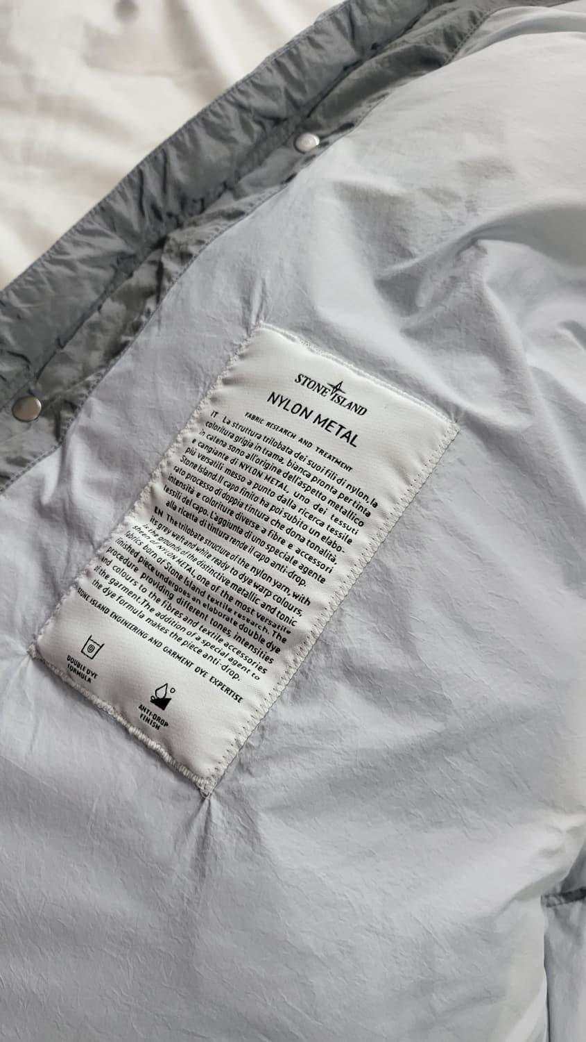 25FW 스톤아일랜드 나일론 메탈 에코닐 다운 자켓 상품이미지5