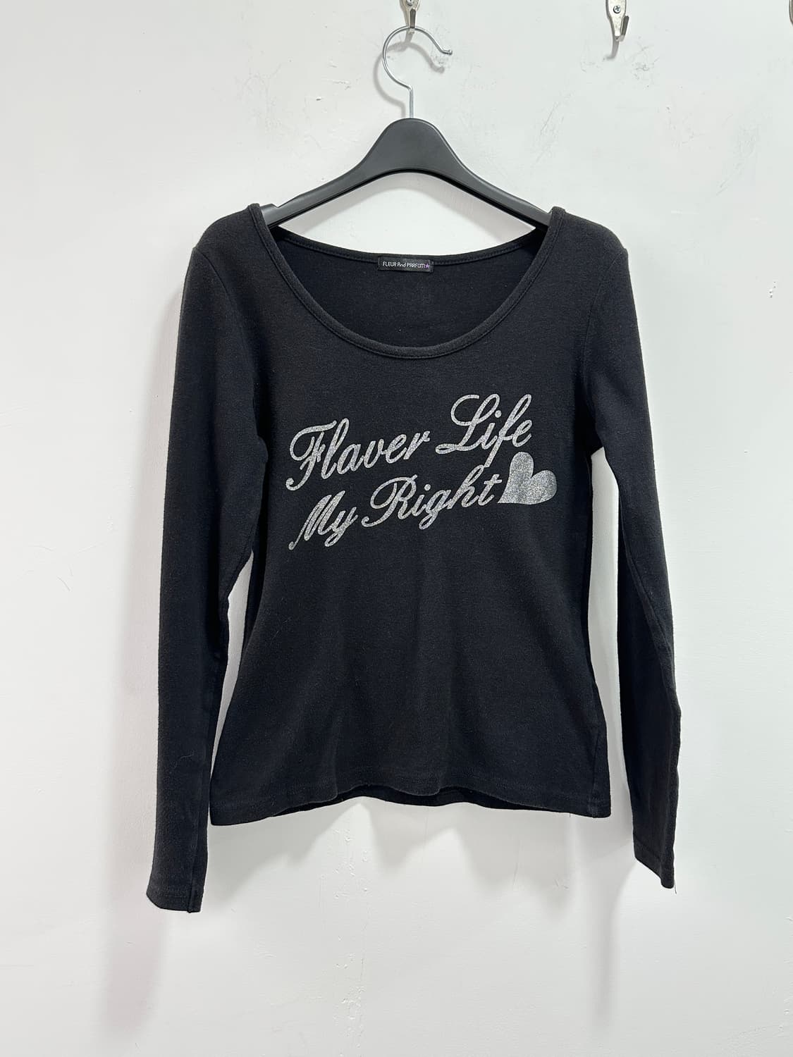 FLEUR & PARFUM silver lettering sleeve 상품이미지3