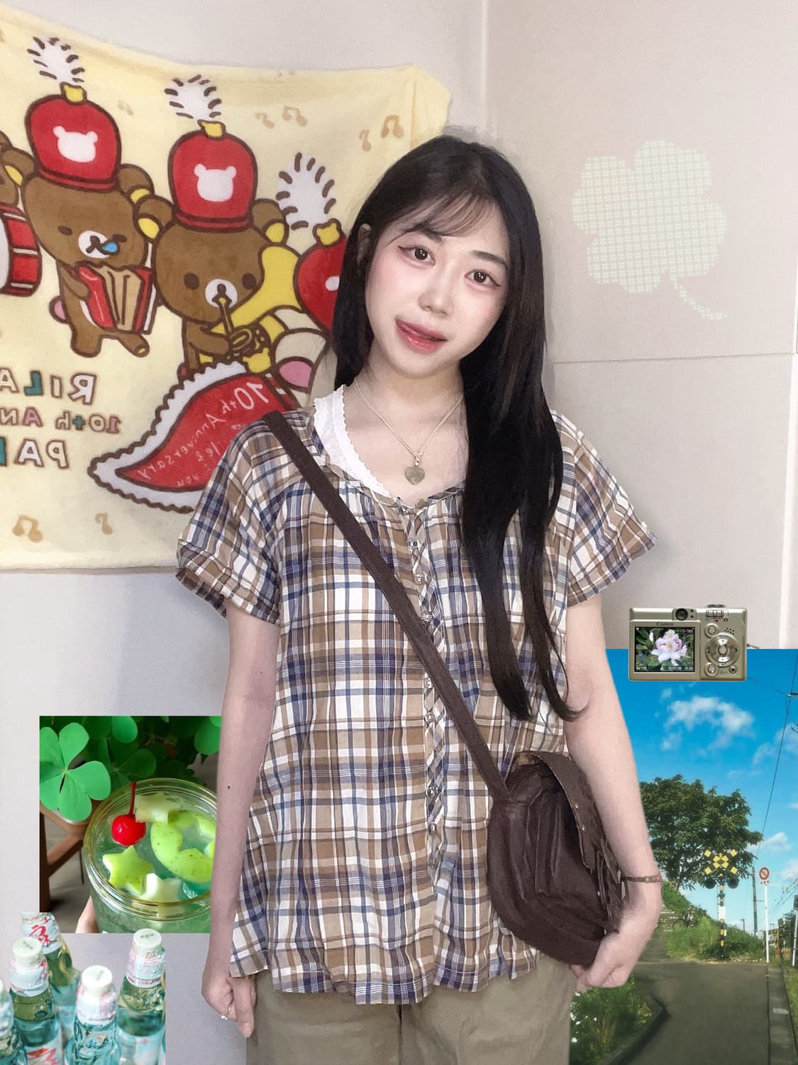 웜톤 모리걸 빈티지 스타일링 세트 상품이미지1