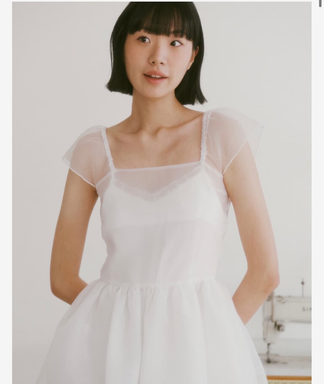 가니송 23ss 컬렉션 원피스  상품이미지2
