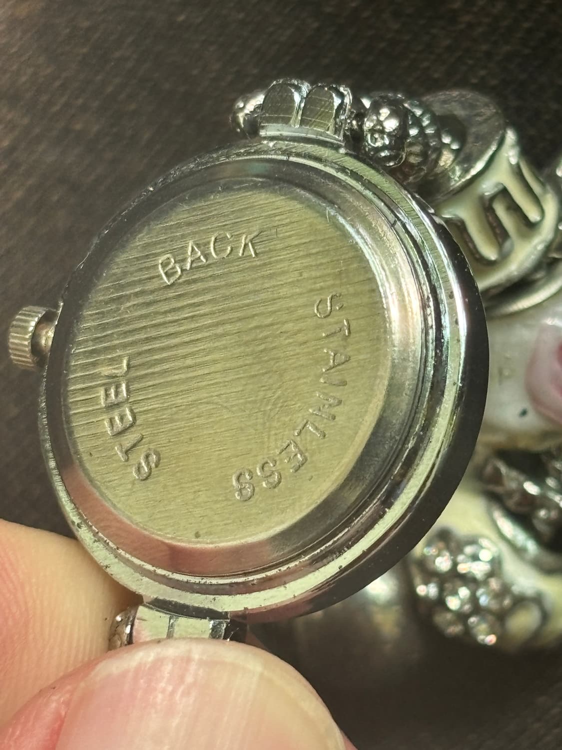 vintage beads charm bracelet watch 상품이미지7