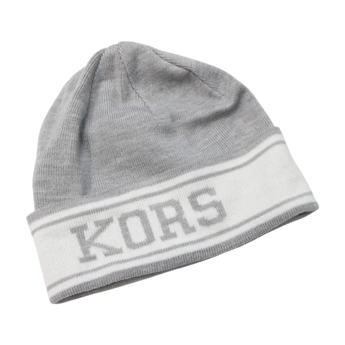 마이클코어스 빈티지 KORS 로고 배색 니트 비니 (FREE) 상품이미지1