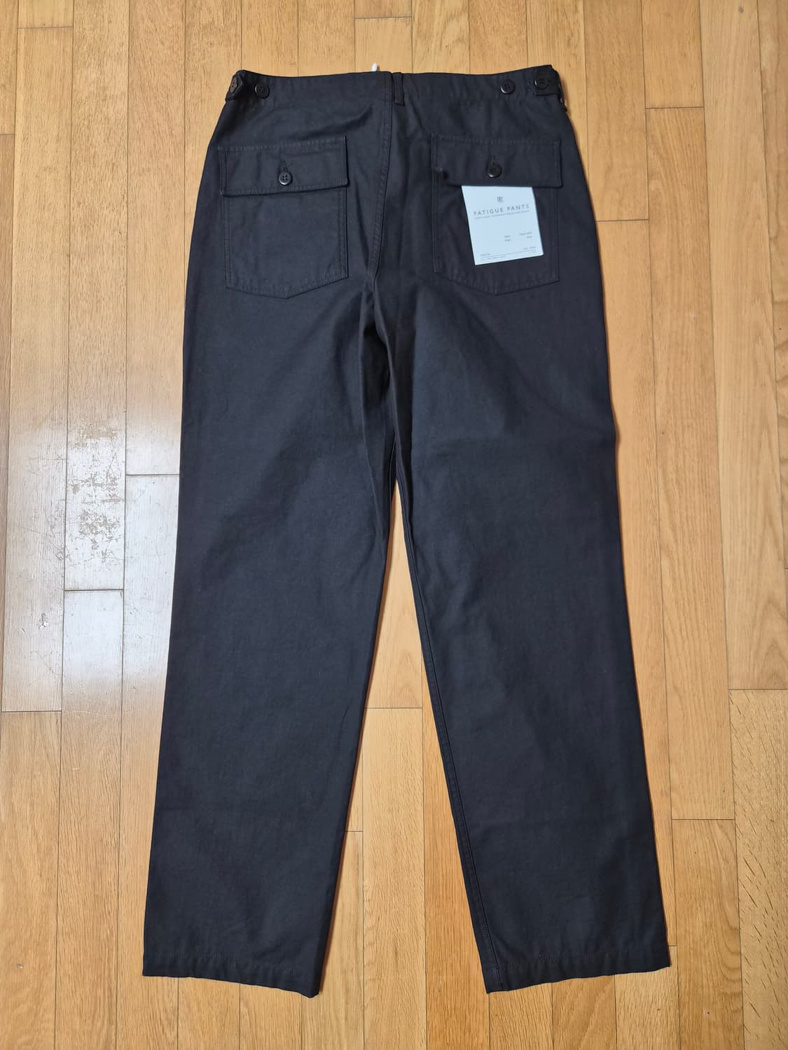 이스트로그 블랙 백사틴 퍼티그팬츠 L사이즈 상품이미지3