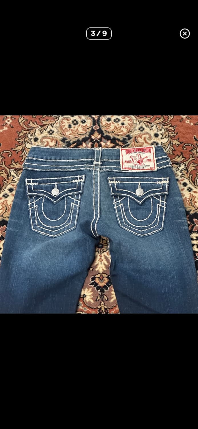 트루릴리전 부츠컷 데님 상품이미지3