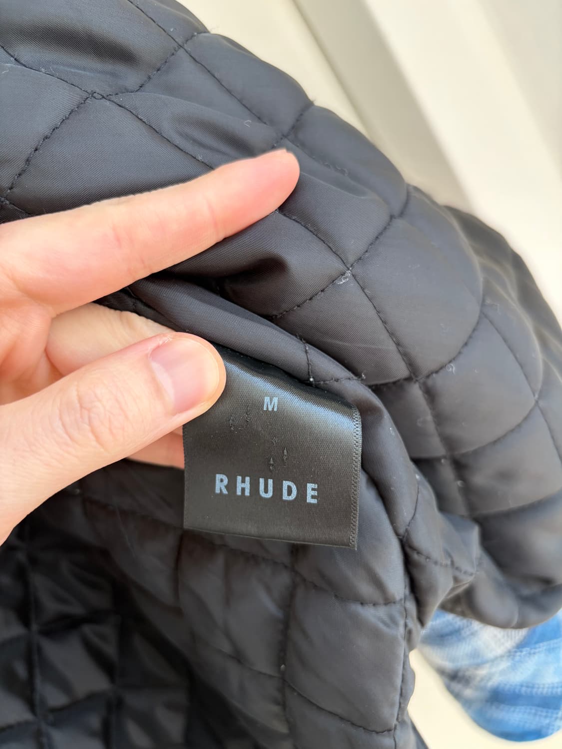Rhude 퀄팅 플란넬 자켓 flannel jacket 상품이미지6