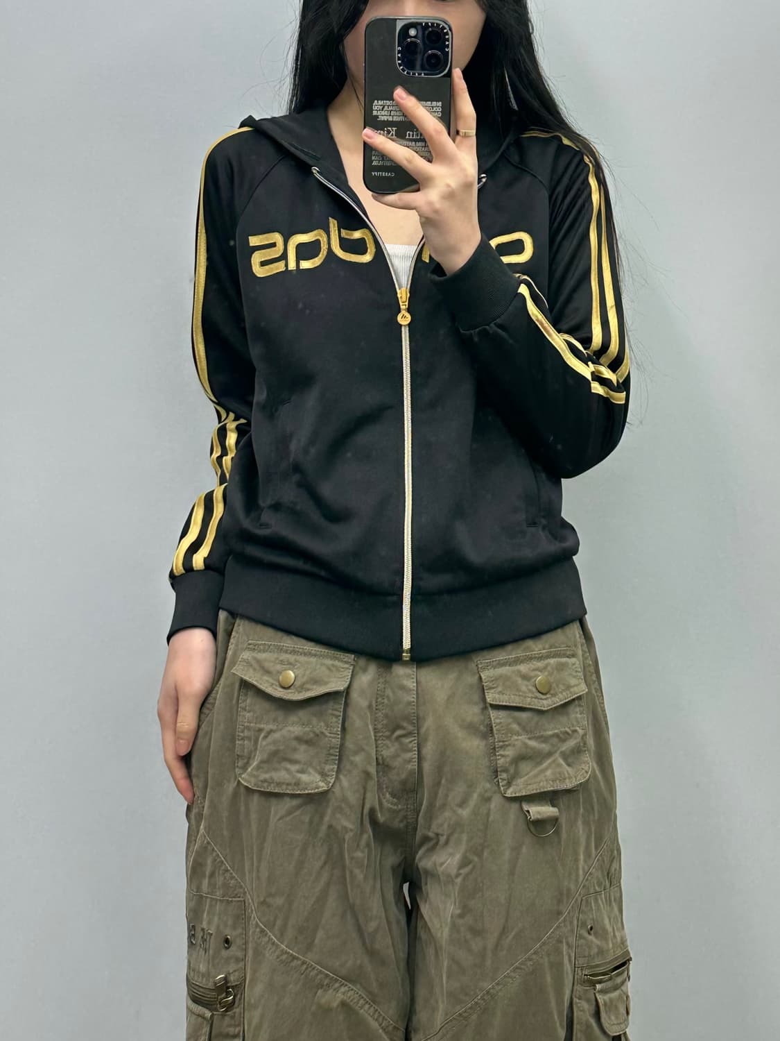 아디다스 스펠아웃 사이드라인 후드 져지 상품이미지1