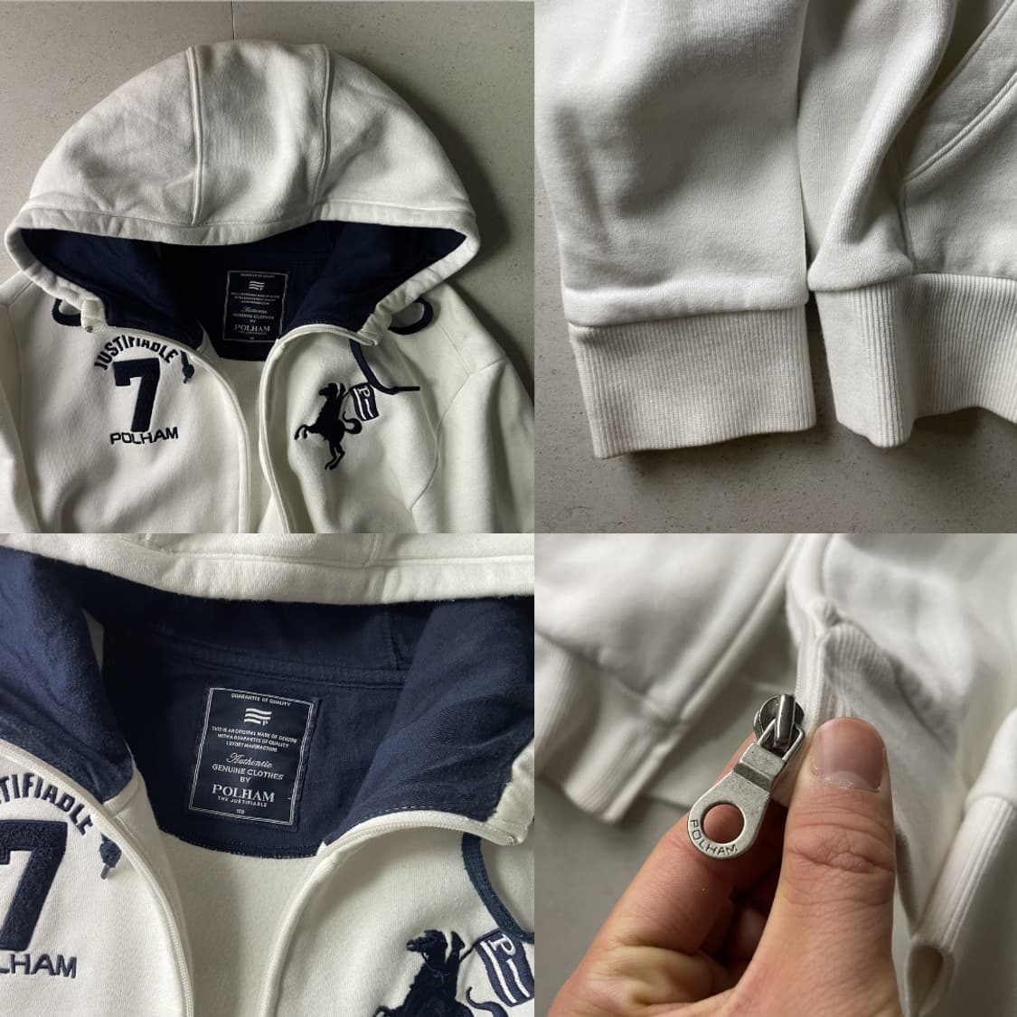 빈티지 후드집업 상품이미지3