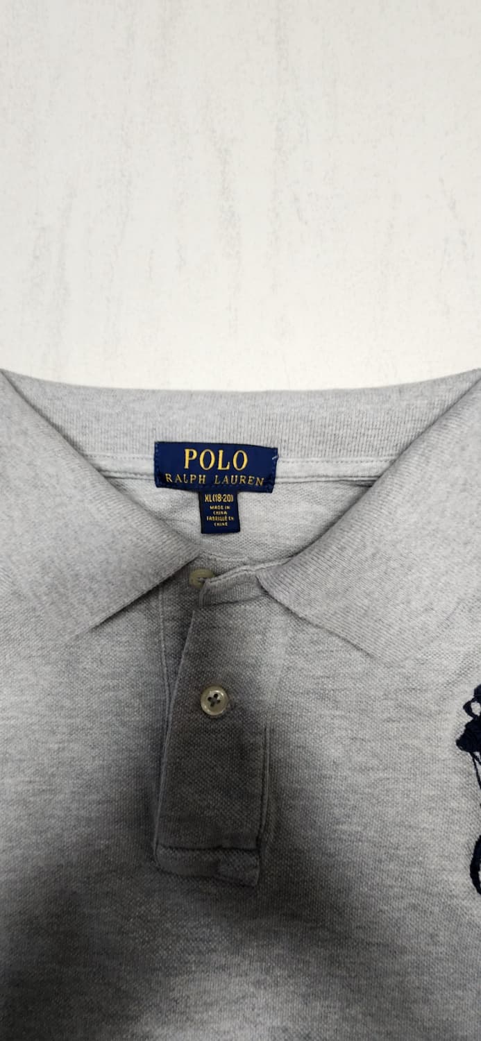 폴로 빅포니 그레이 치프키프 pk XL(18-20) 상품이미지3