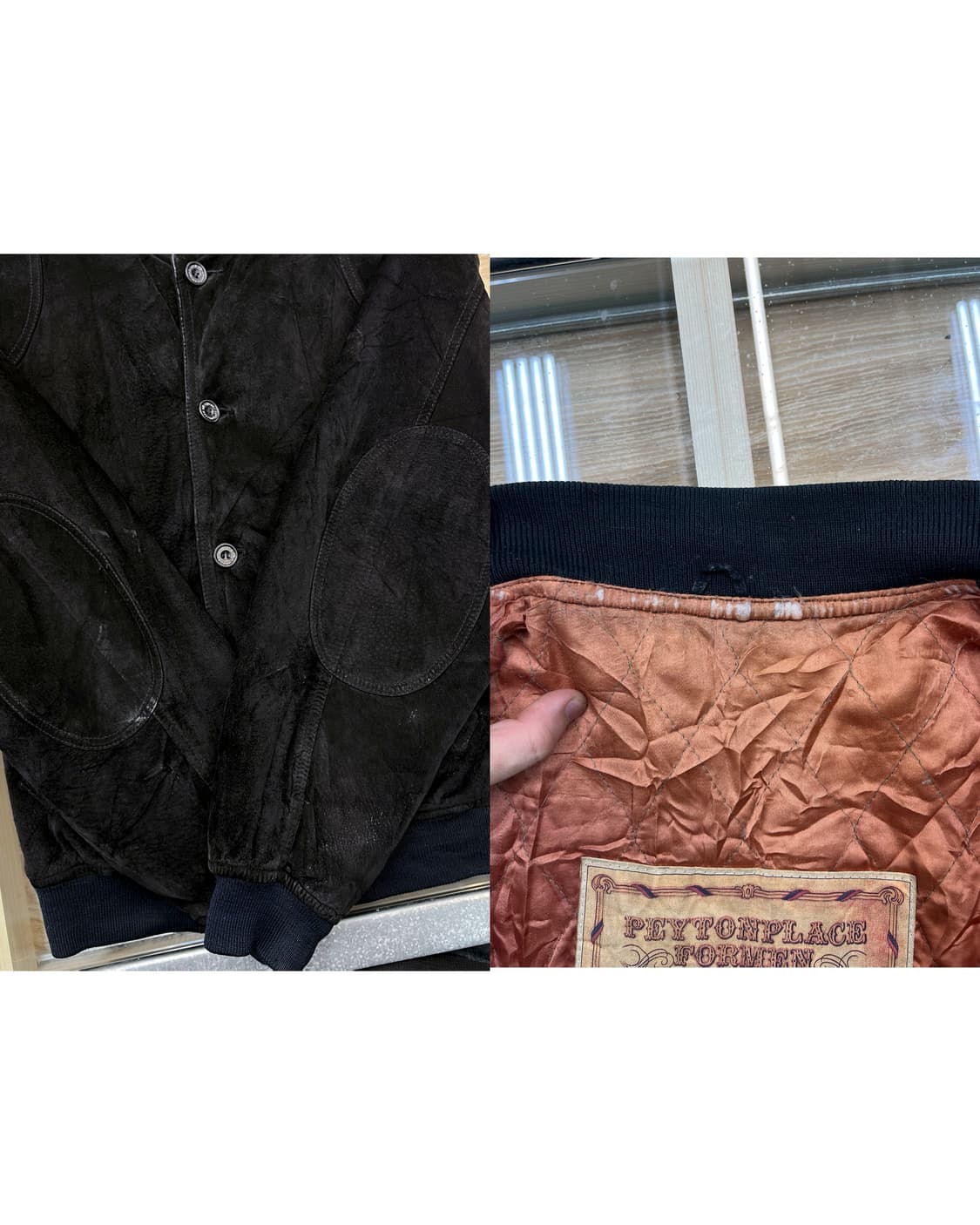 피피에프엠 90's 스웨이드 레더 자켓 상품이미지10