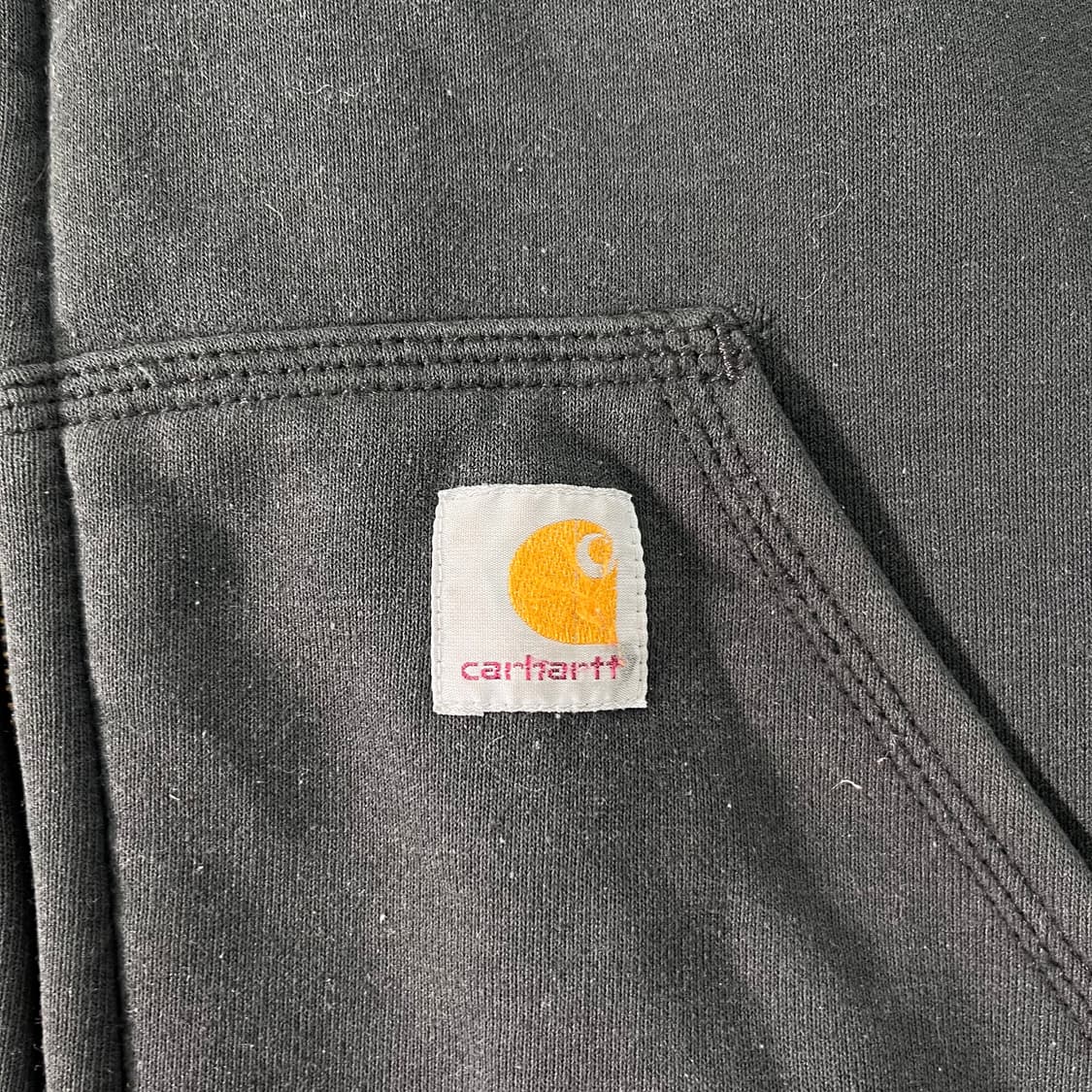 105 칼하트 블랙 써멀 후드집업 상품이미지3