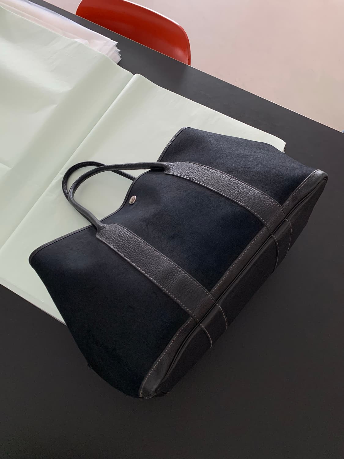 00's "Hermes" Garden Party Bag 상품이미지4