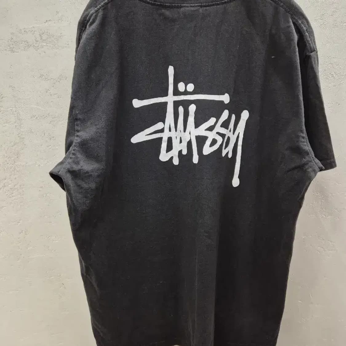 스투시 반팔티 XL 블랙 상품이미지2