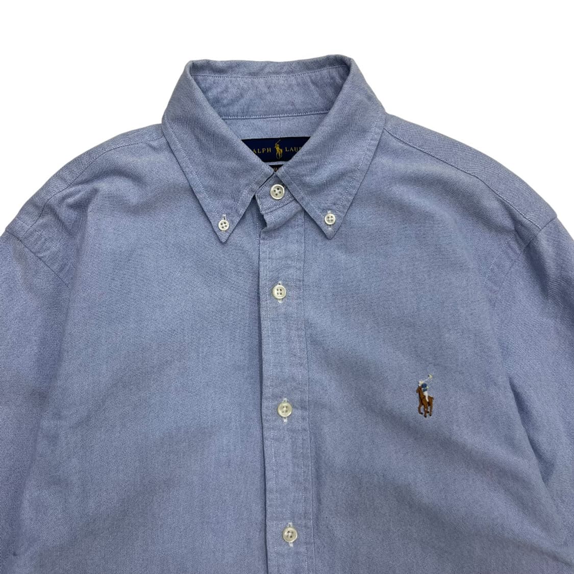폴로 랄프로렌 옥스포드 소라 셔츠 S 상품이미지4