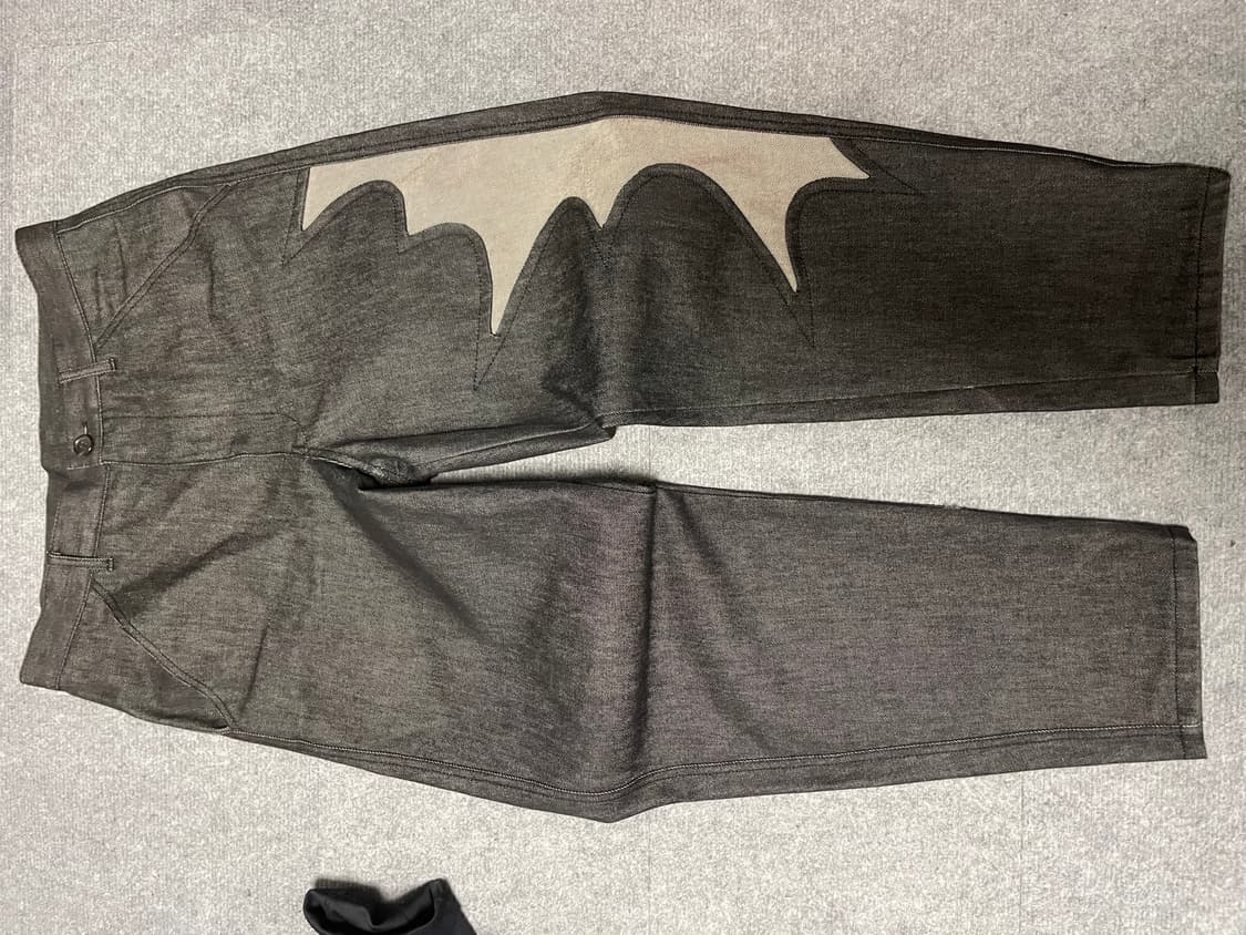 꼼데가르송 셔츠라인 패치 데님 팬츠 상품이미지1