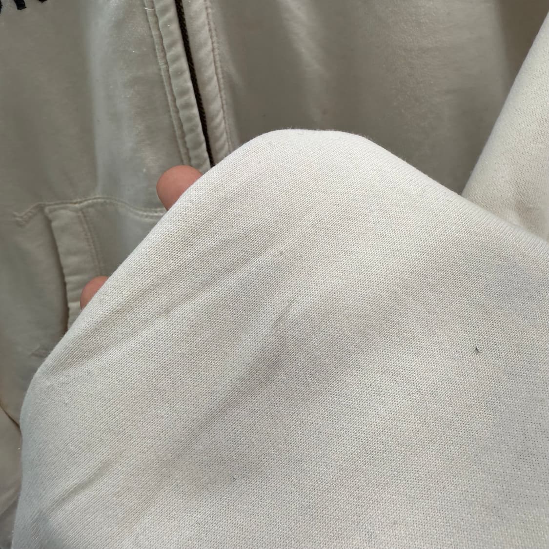 [L] 후아유 아이보리 후드집업 상품이미지7