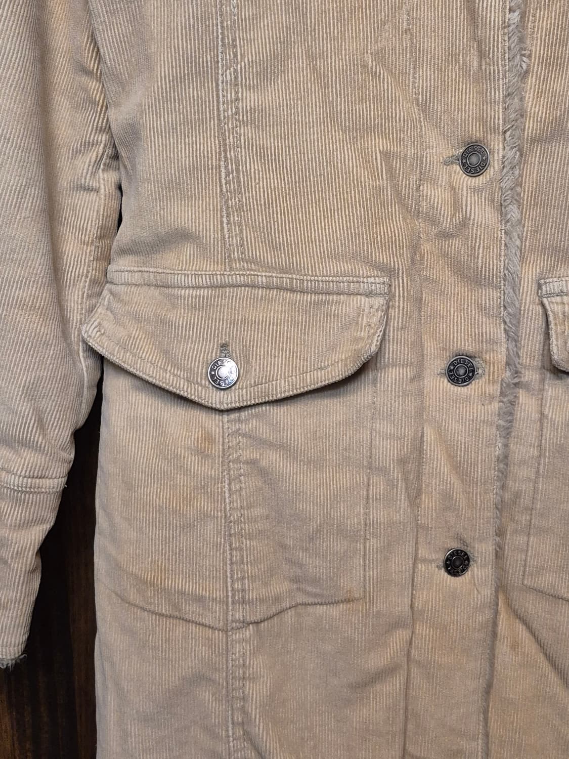 DIESEL CORDUROY COAT 상품이미지4