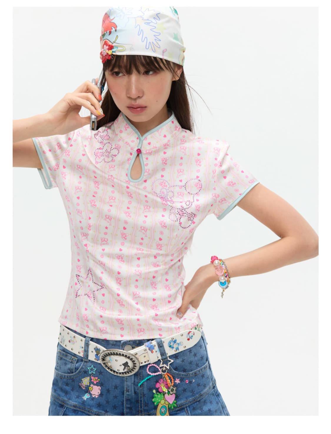 BETWEENAND X SUNONEBIRD New Chinese Top 상품이미지1