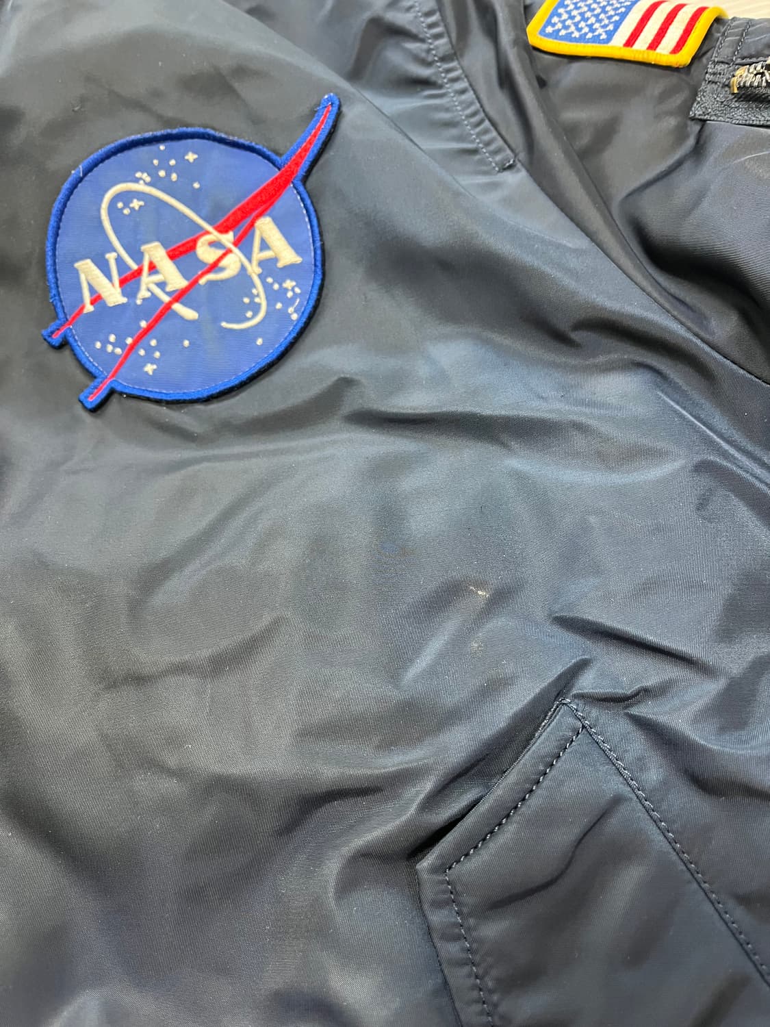 알파인더스트리 항공점퍼L-XL 상품이미지5