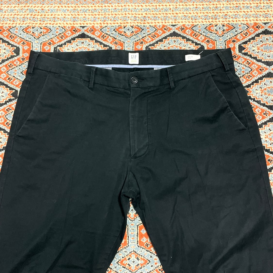 갭 블랙 치노팬츠 면바지 남성36/32 상품이미지2