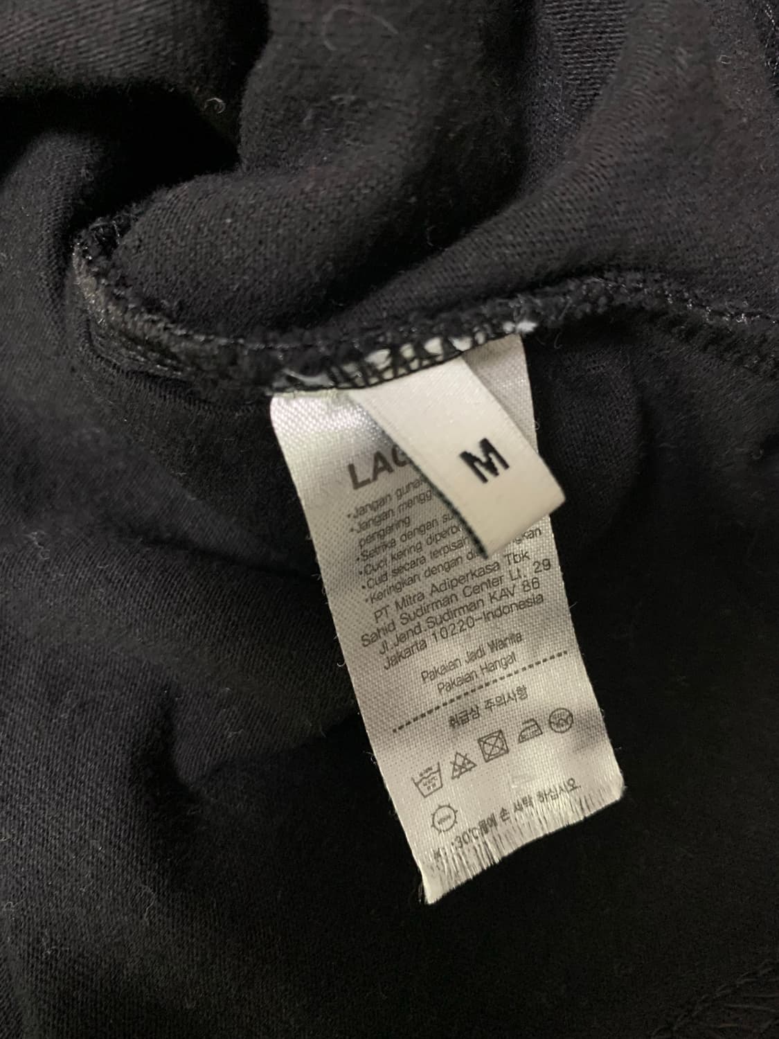 라코스테(Lacoste)의 남성 긴팔 크루넥 티셔츠 상품이미지3