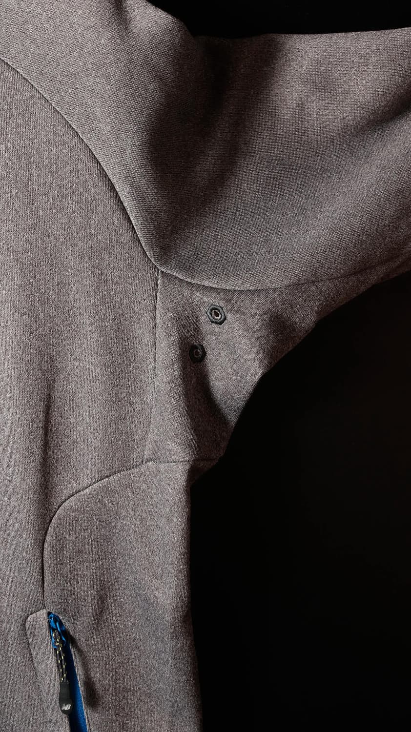 뉴발란스 회색 후드집업 상품이미지4