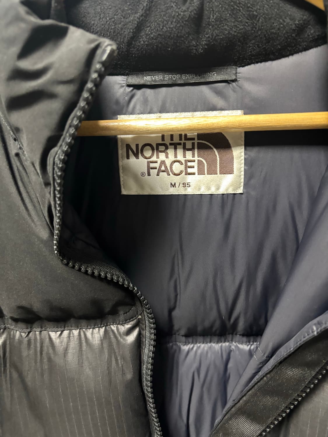 노스페이스 화이트라벨 패딩 M 상품이미지3