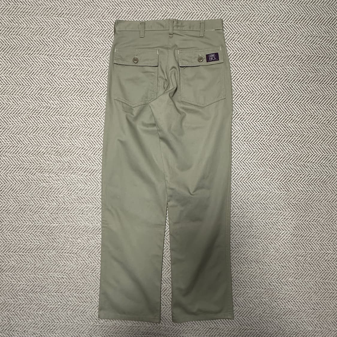 GUNG HO usa made work fatigue pants 상품이미지2