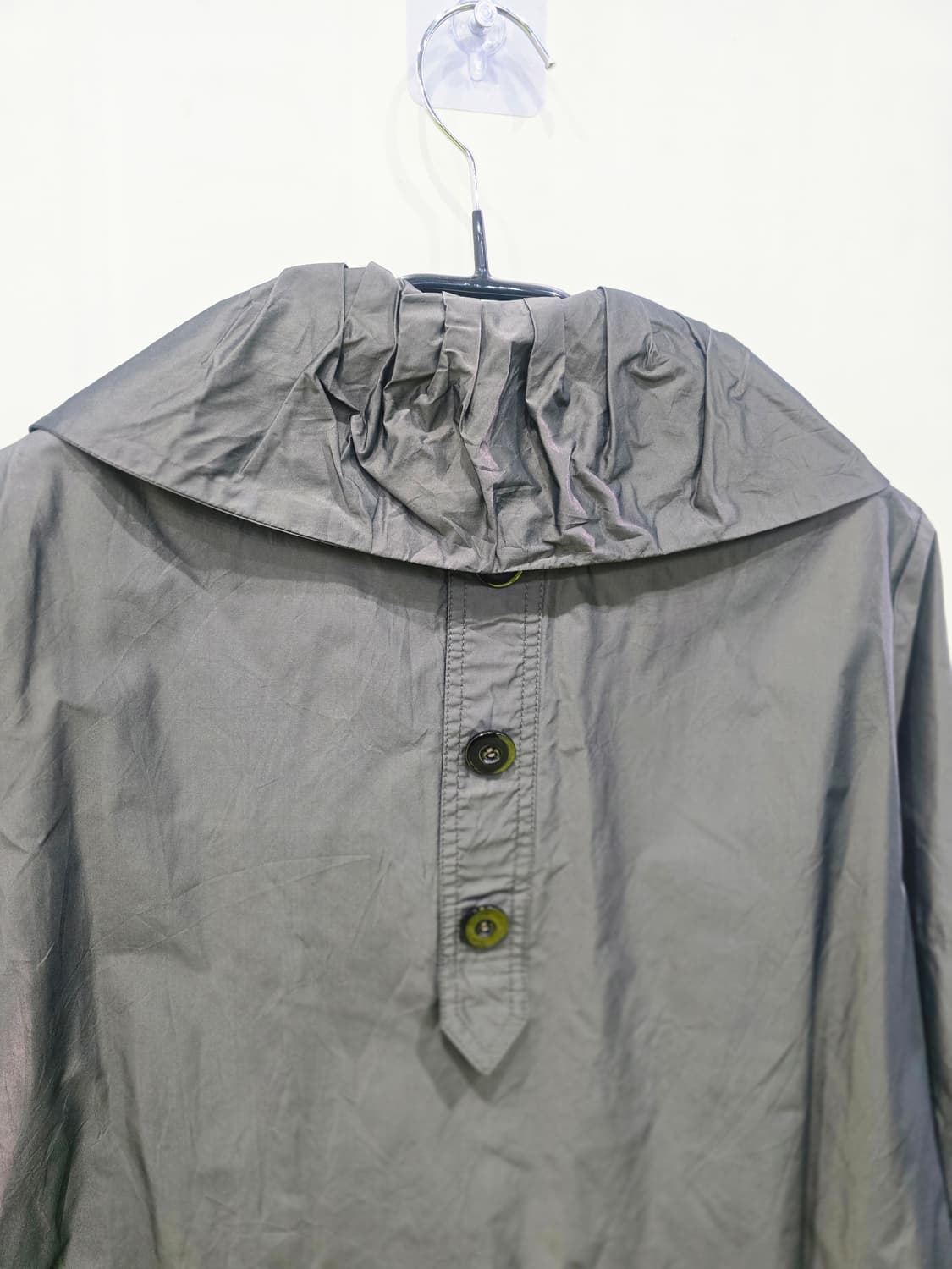 회색 하프 코트 일본 빈티지 상품이미지5