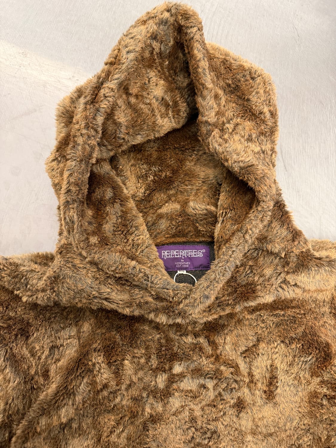 NEPENTHES FUR HOODIE 네펜데스 퍼 후드 상품이미지5