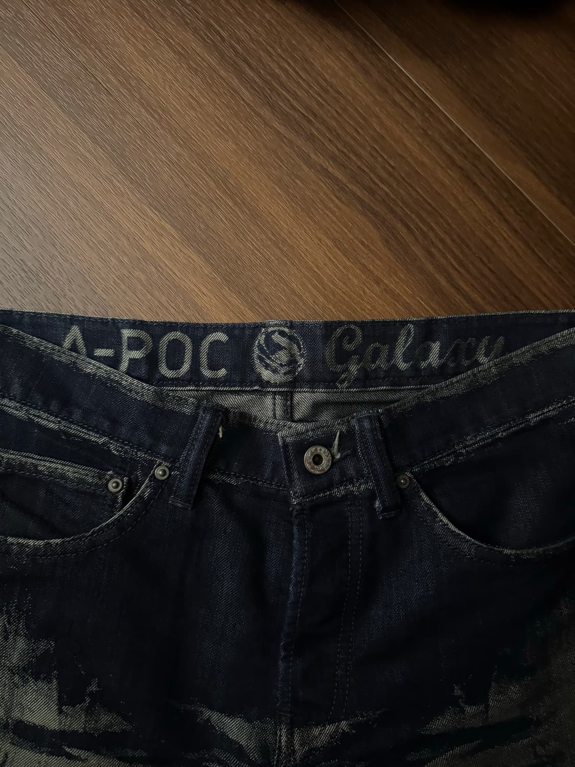 이세이미야케 apoc 데님 팬츠 상품이미지3