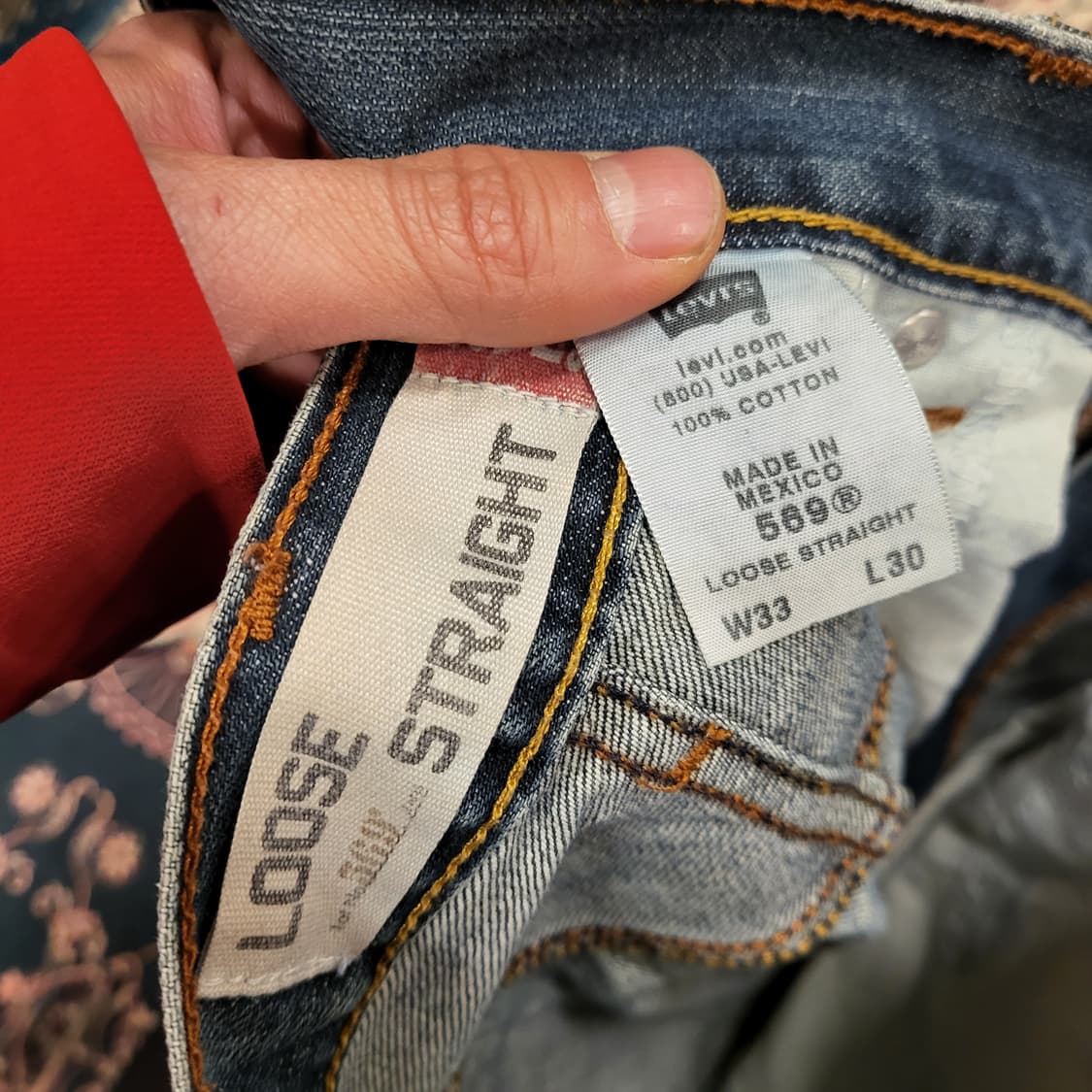 리바이스 청바지 569 (34) 상품이미지9