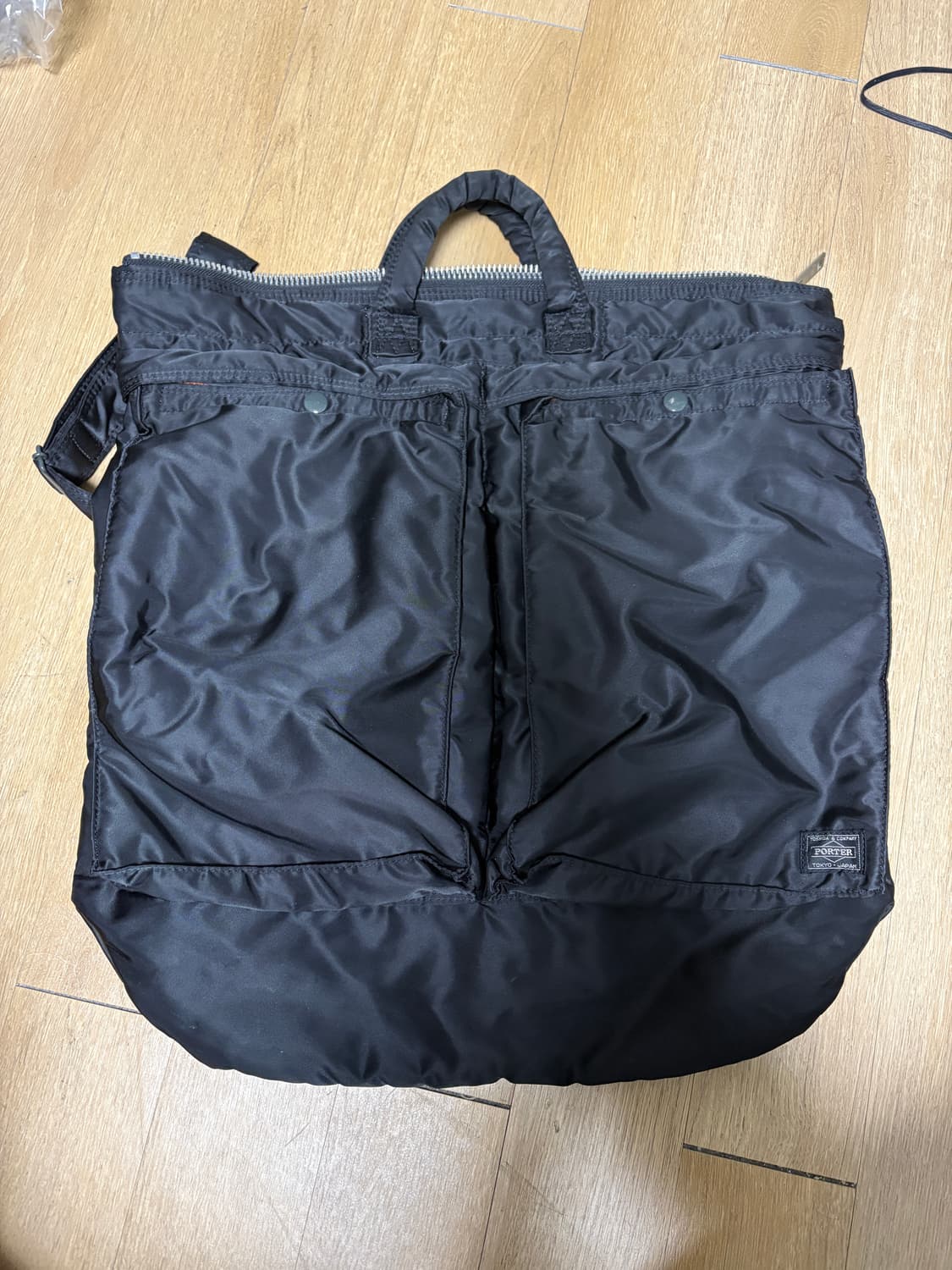 요시다포터 2way 헬멧백 블랙(구형) 상품이미지1