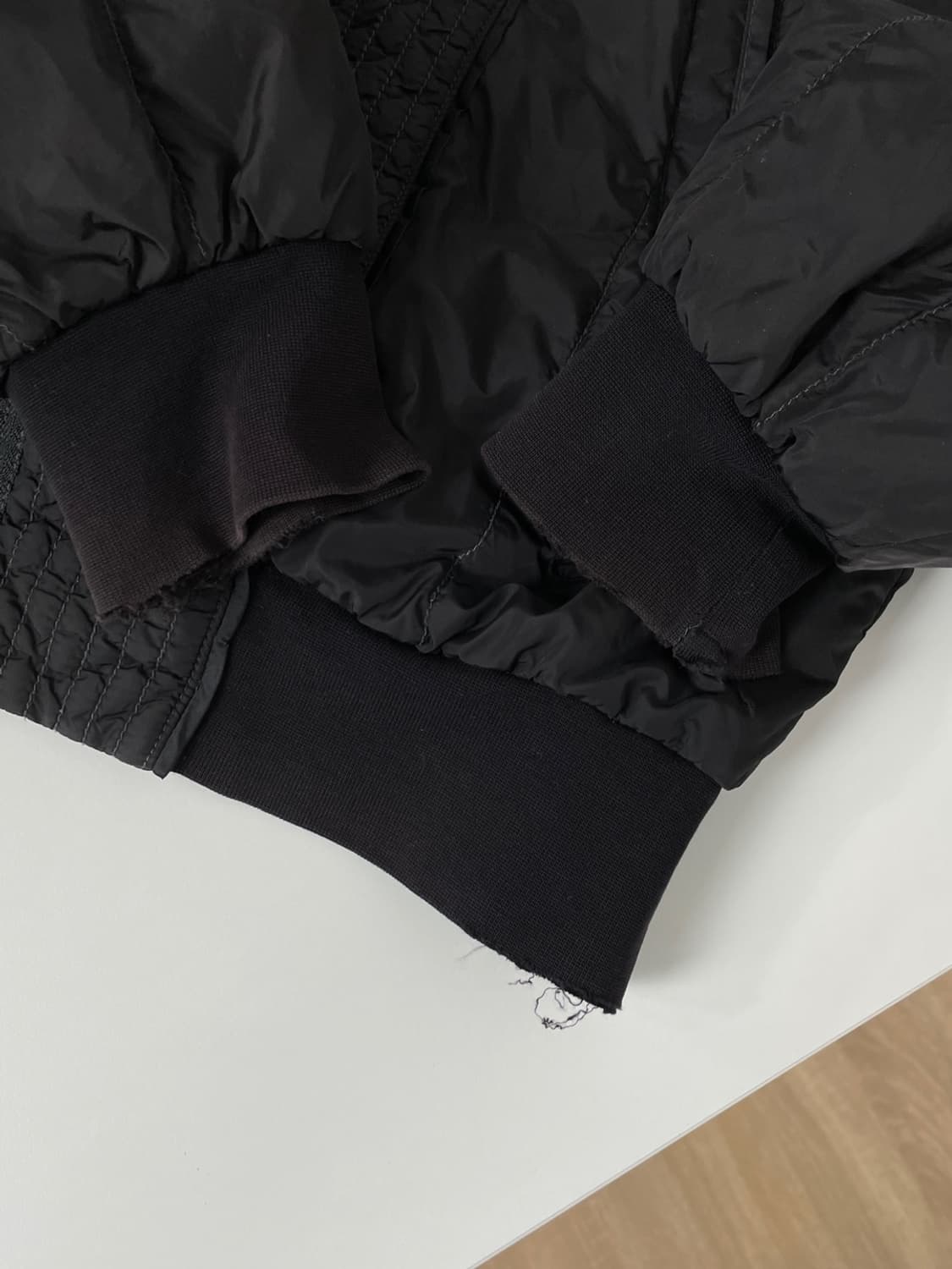 디젤 컨버터블 나일론 봄버 자켓 상품이미지4