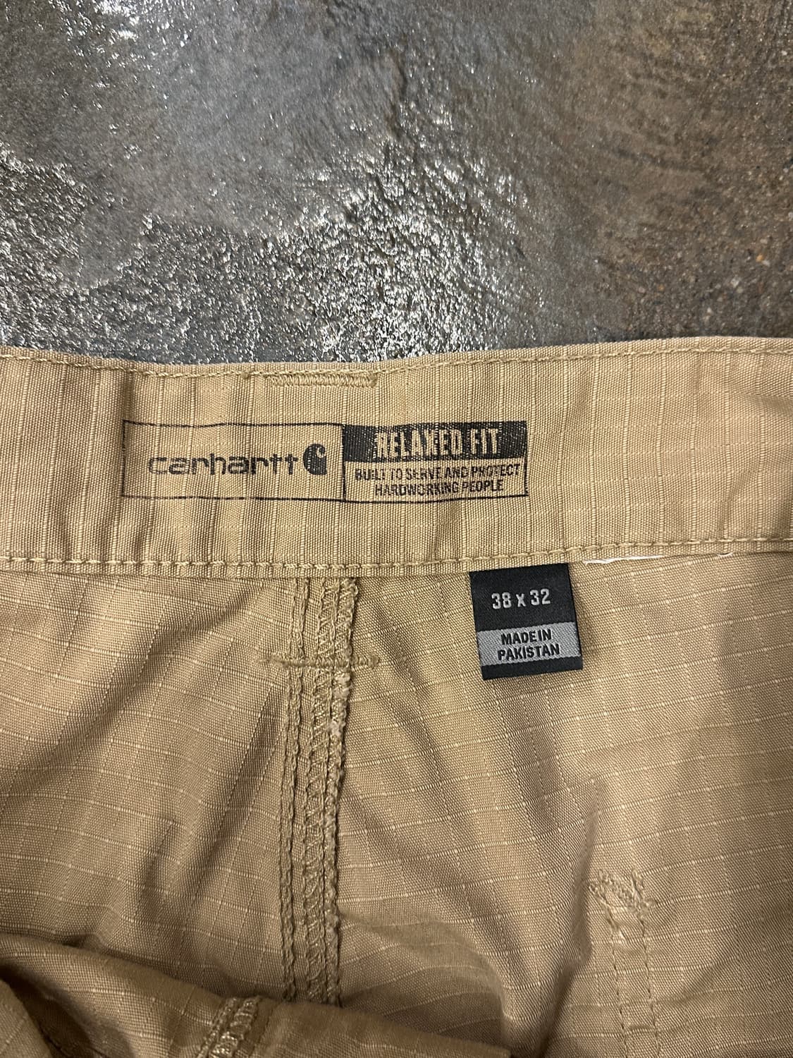 칼하트 카펜터 베이지 카고팬츠 38x32 상품이미지4