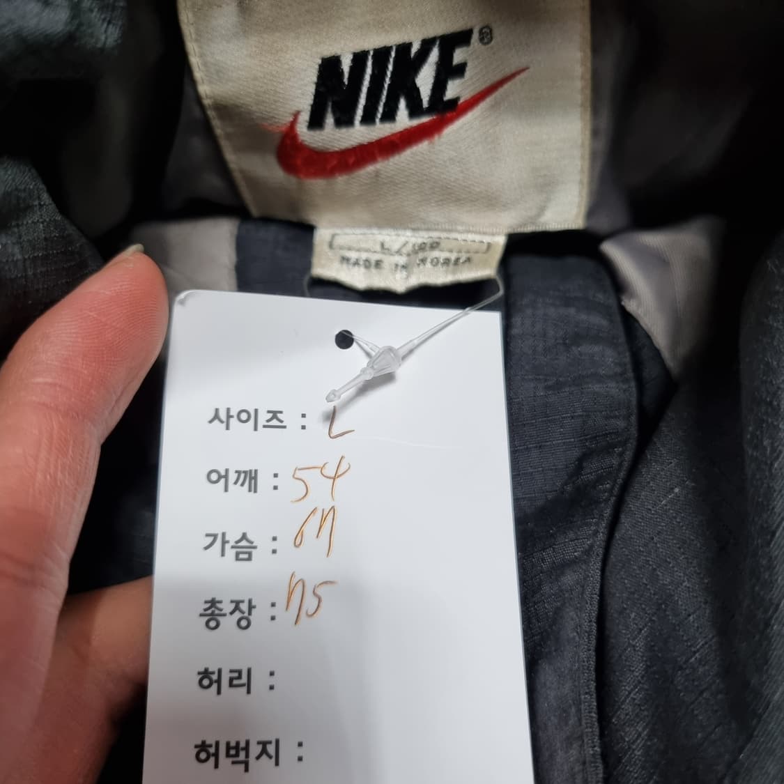 1990s 나이키 푸퍼 다운 패딩  상품이미지5