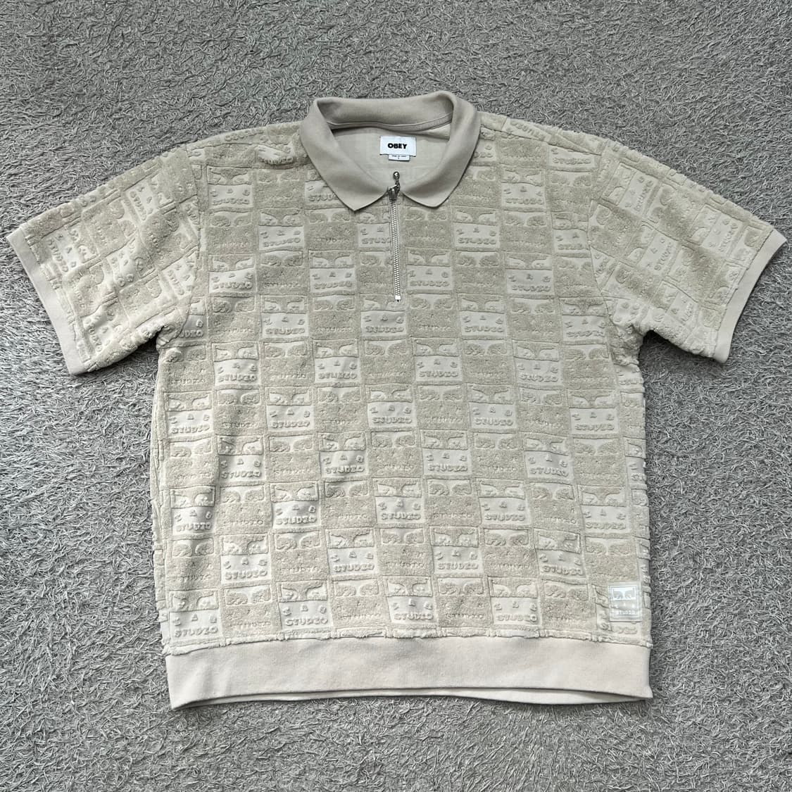 [100] 오베이x아이앱스튜디오 반팔 카라티 상품이미지2