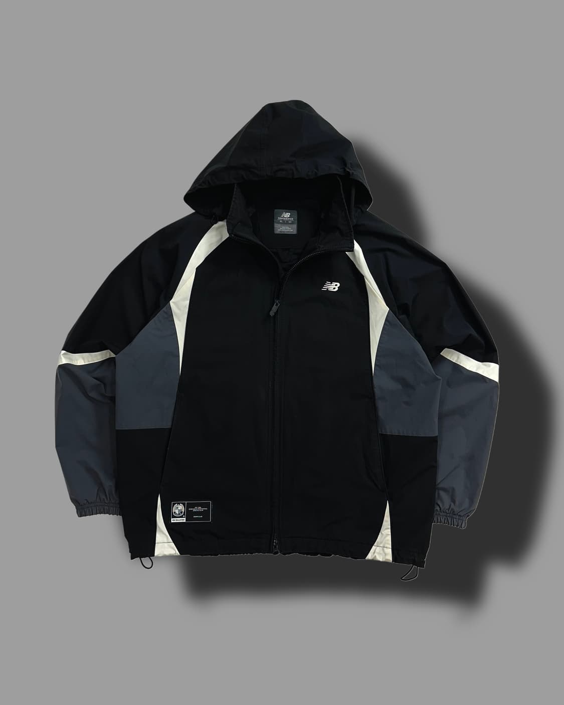 뉴발란스 컬러블록 바람막이 XL 상품이미지5
