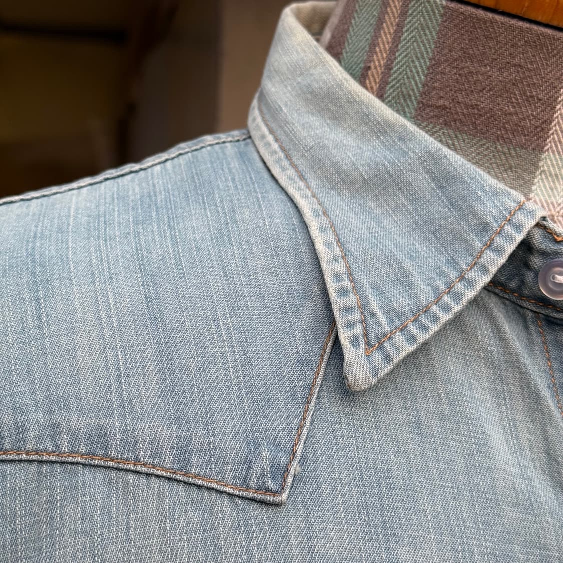 Lee 데님 웨스턴 셔츠 M 상품이미지8